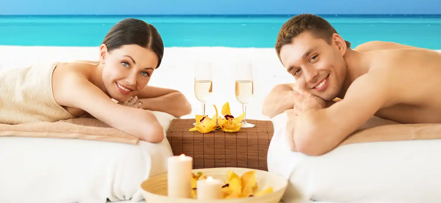 DAY 2: Spa & Beach Day | AquaJade Travel Agency