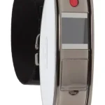 TUMI gun metal luggage scale with digital display and gift box included | AquaJade Travel Agency